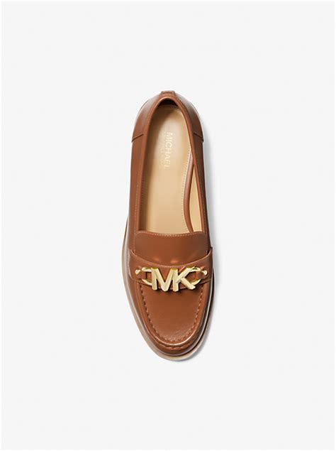 michael kors tiegan loafer|Michael Kors Tiegan leather loafer .